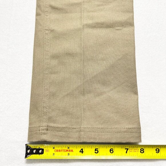 Caterpillar Men's Stretch Canvas Utility Pants 42x34 Khaki Durable Workwear NWT - Picture 11 of 12